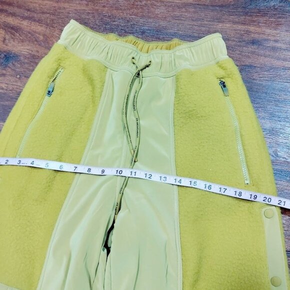 Free People Game Time Fleece Elastic Waist Wide Leg Pants Women's Size Small - Picture 12 of 16